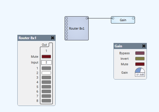 DMX Core 100 Wall Controller - External Remote Control (QSYS/Symetrix)