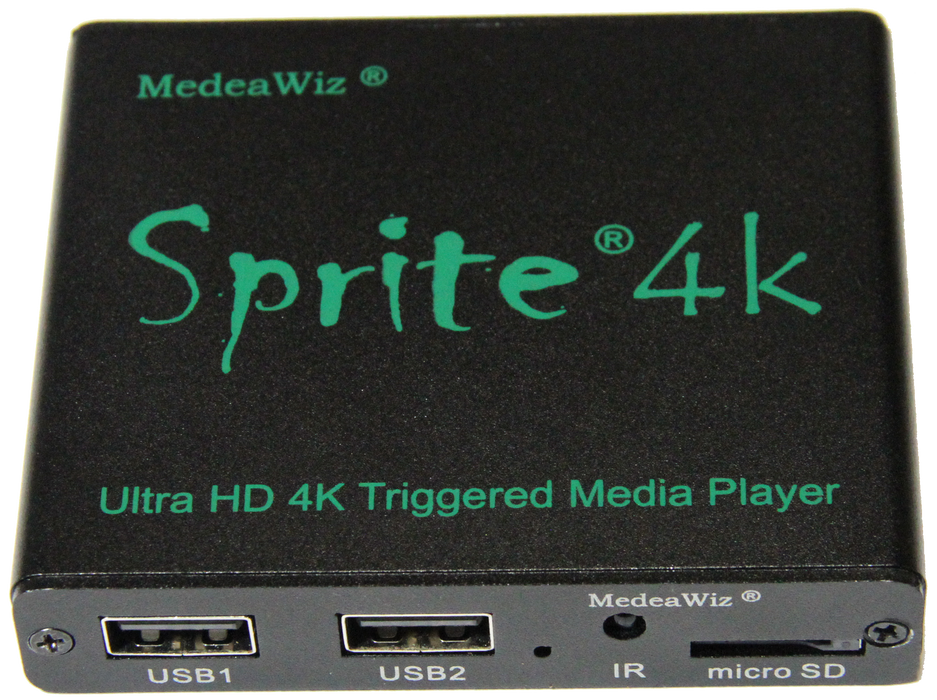 MedeaWiz DV-S4 "Sprite" 4K Media Player