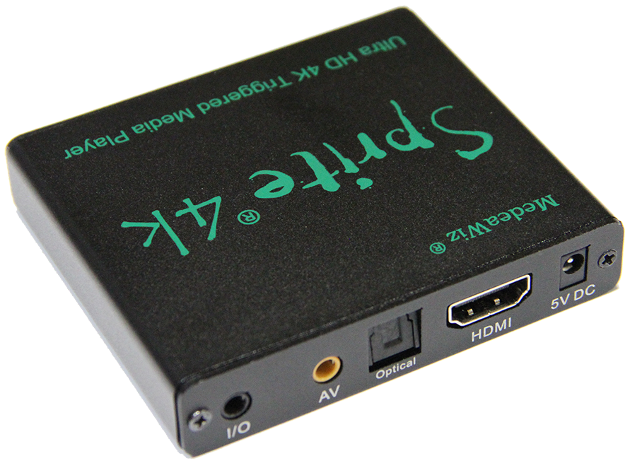 MedeaWiz DV-S4 "Sprite" 4K Media Player