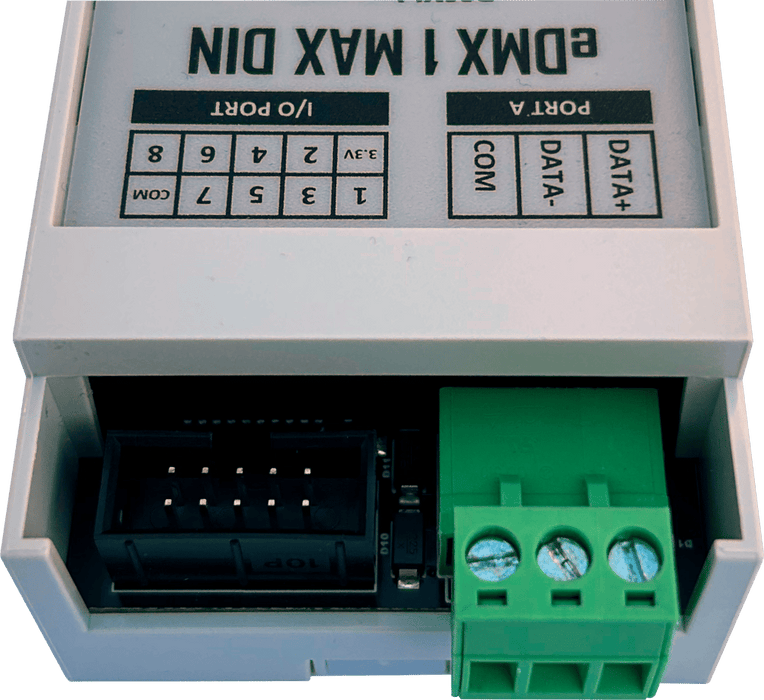 DMXking eDMX1 DIN MAX - ArtNet/sACN to DMX Controller