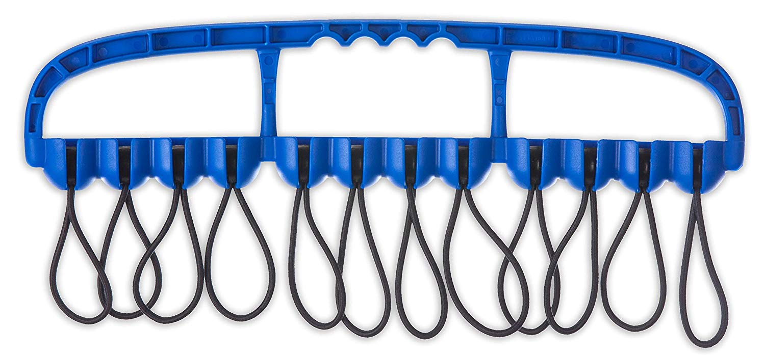 Cable Wrangler - 12 Heavy Duty Bungee Balls for Tools and Wire Management