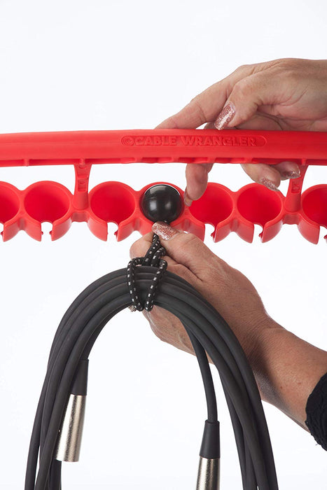 Cable Wrangler - 12 Heavy Duty Bungee Balls for Tools and Wire Management