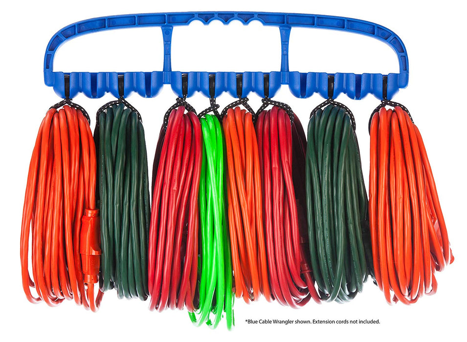 Cable Wrangler - 12 Heavy Duty Bungee Balls for Tools and Wire Management