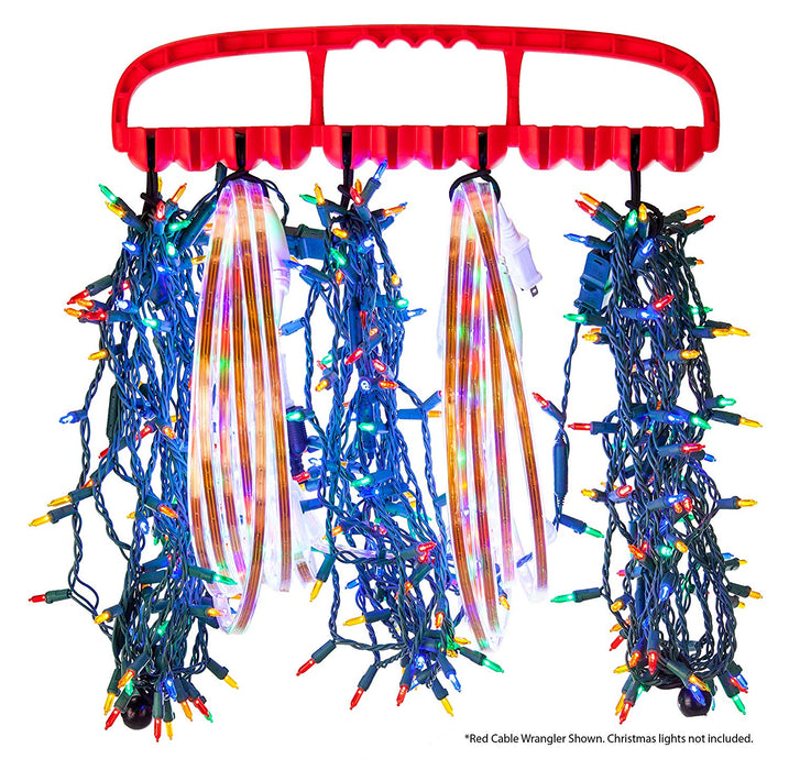 Cable Wrangler - 12 Heavy Duty Bungee Balls for Tools and Wire Management