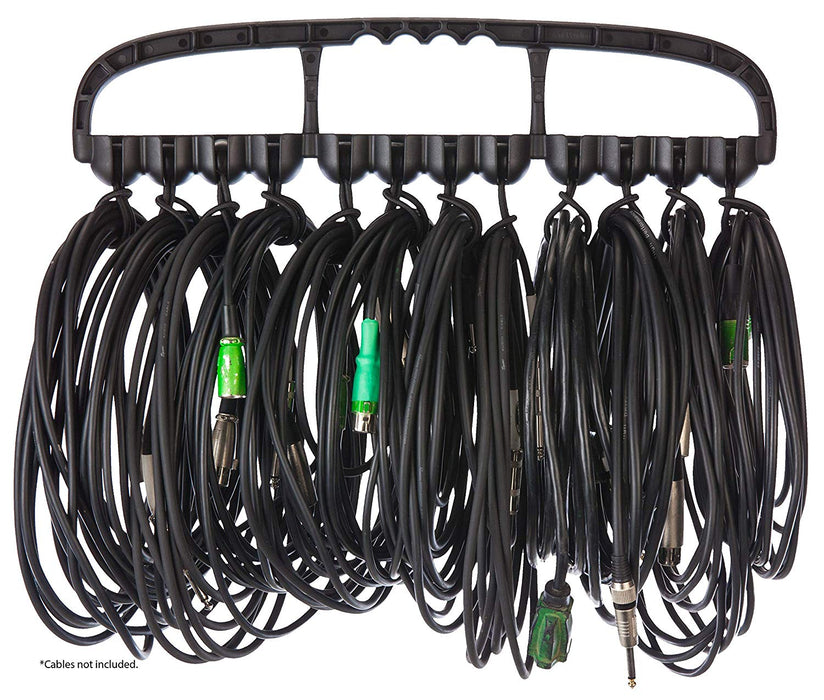 Cable Wrangler - 12 Heavy Duty Bungee Balls for Tools and Wire Management