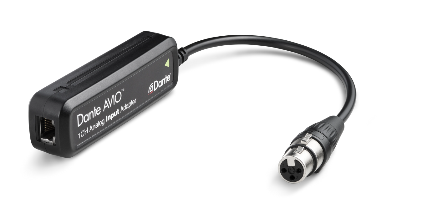 Dante AVIO Analog Inputs