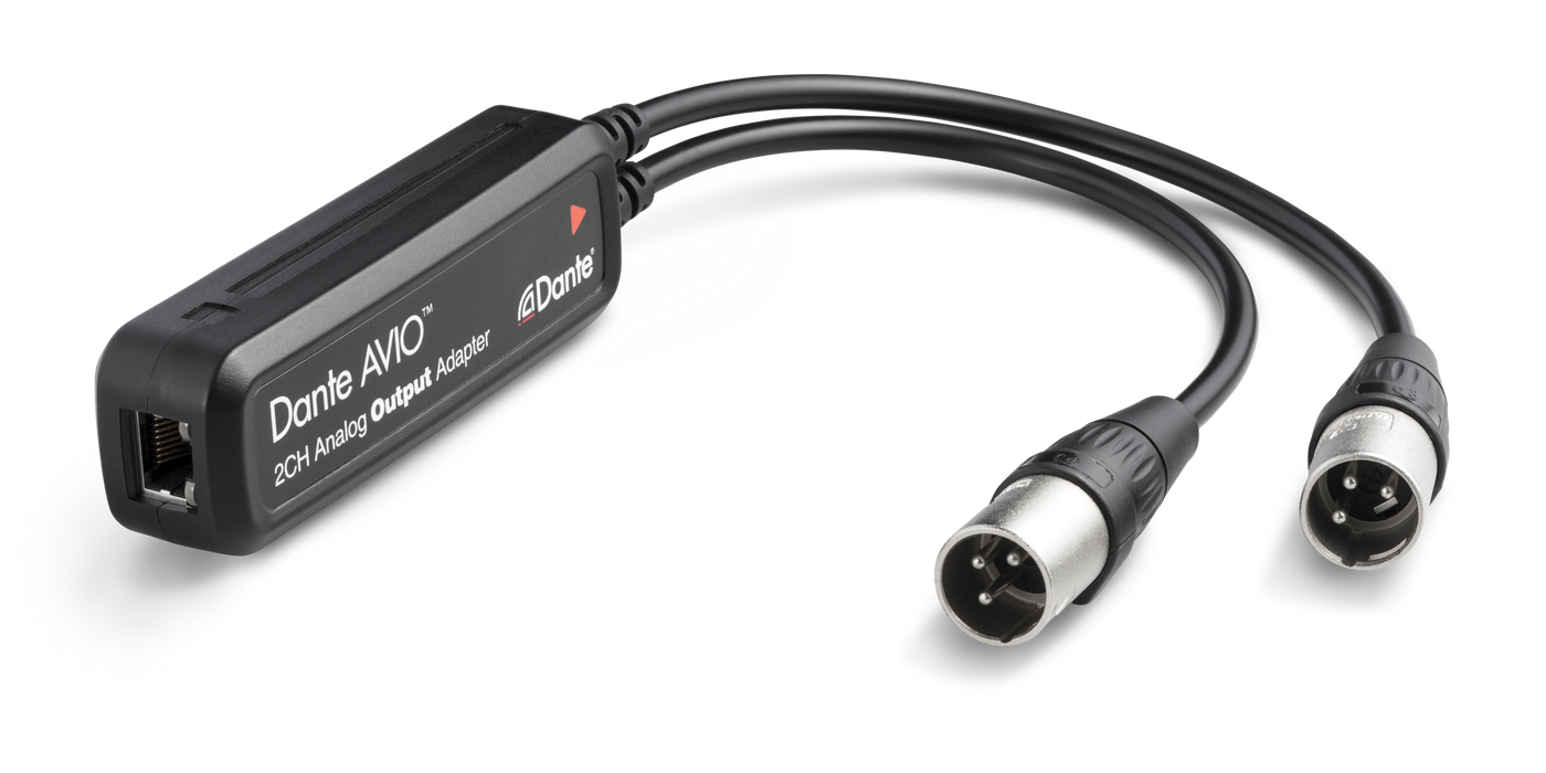 Audinate Dante AVIO Output Adapter