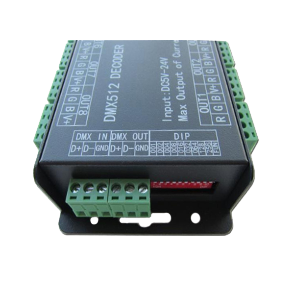 DMX decoder and LED low-voltage dimmer - 24 Channel