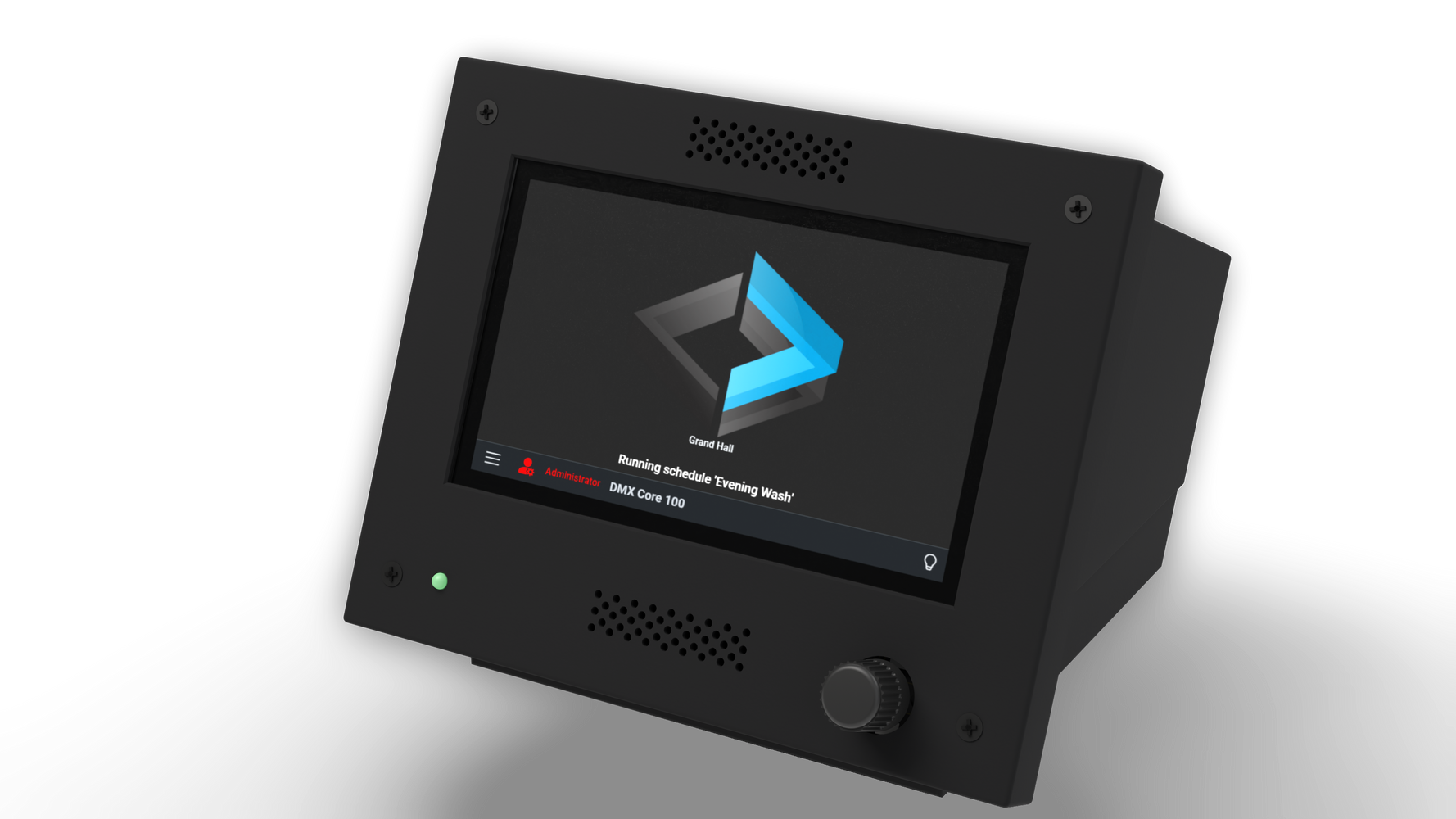 DMX Core 100 4.3" Controller - External Remote Control (QSYS/Symetrix)