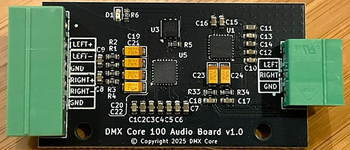 DMX Core 100 - Audio Board