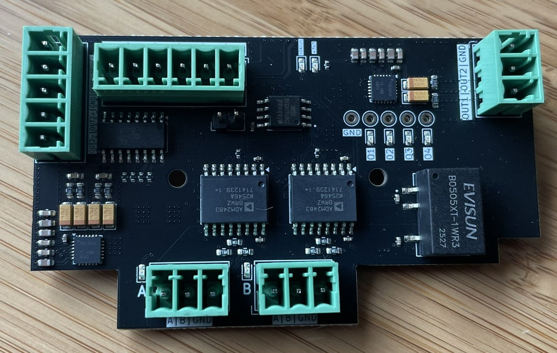 DMX Core 100 - Audio, 2xDMX, Input Board (ADIO)