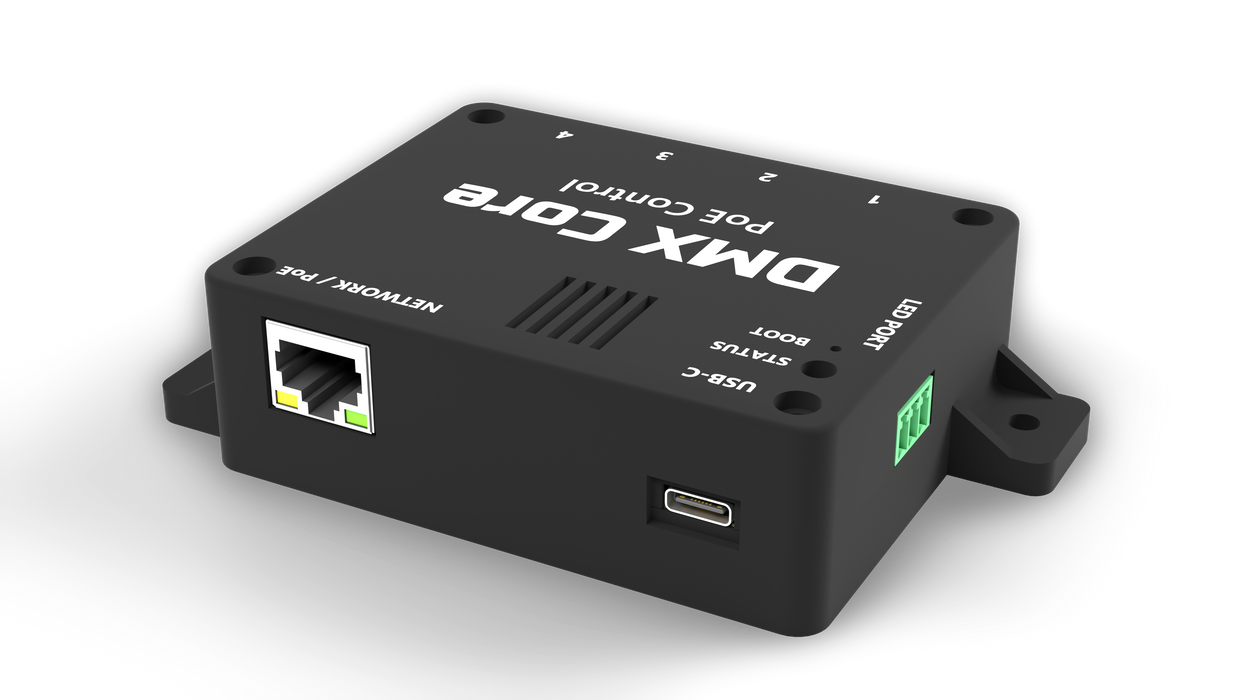 DMX Core PoE Control