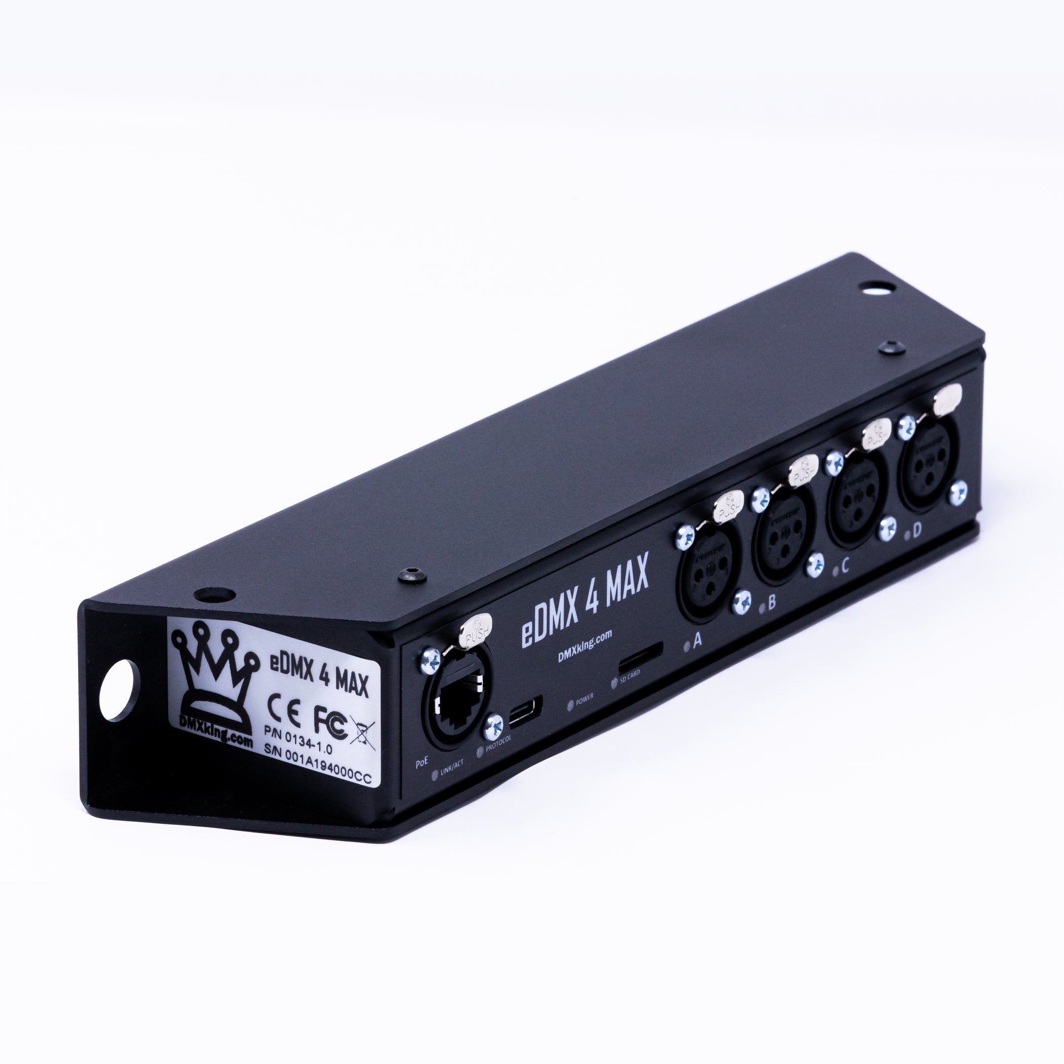 DMXking eDMX4 MAX - ArtNet/sACN to DMX Controller — DMX Pro Sales