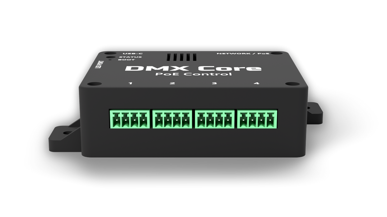 DMX Core PoE Control