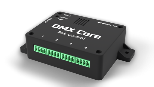 DMX Core PoE Control