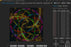 Lightjams LED Mapper (LJLM) software showing a pixel-mapped installation across multiple stages