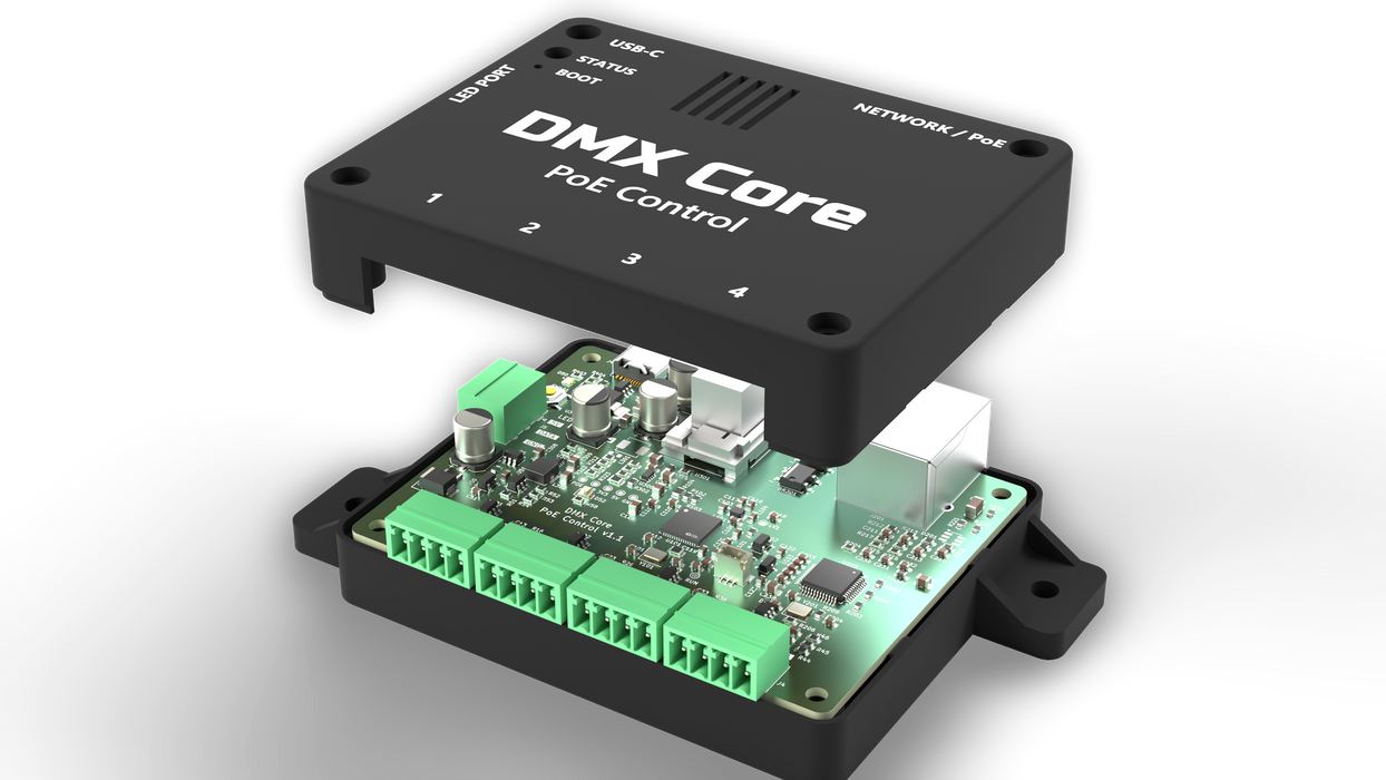 DMX Core PoE Control