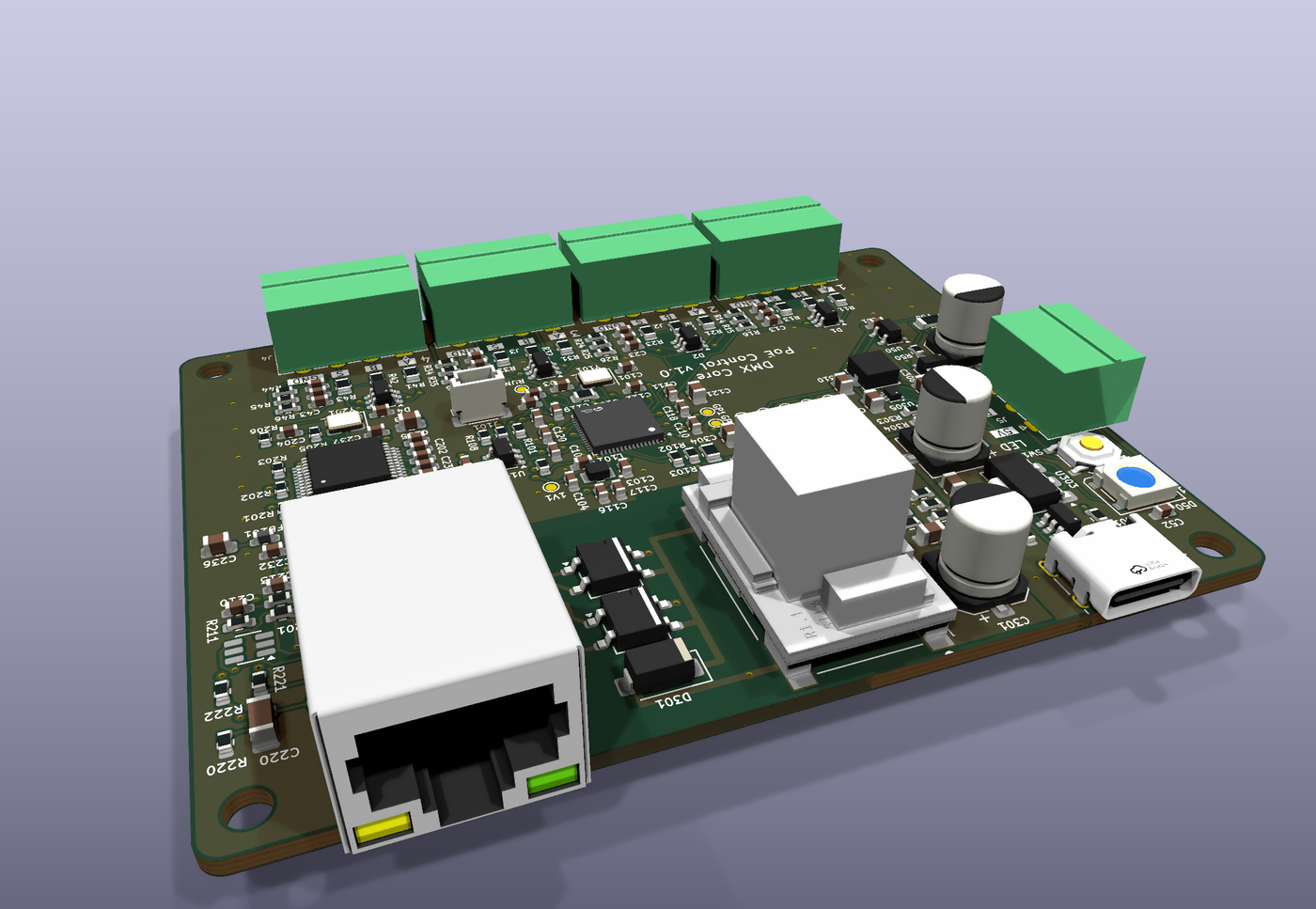 DMX Core PoE Control