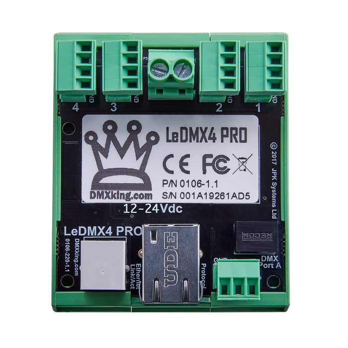 DMXking LeDMX4 PRO LED RGB Pixel Controller