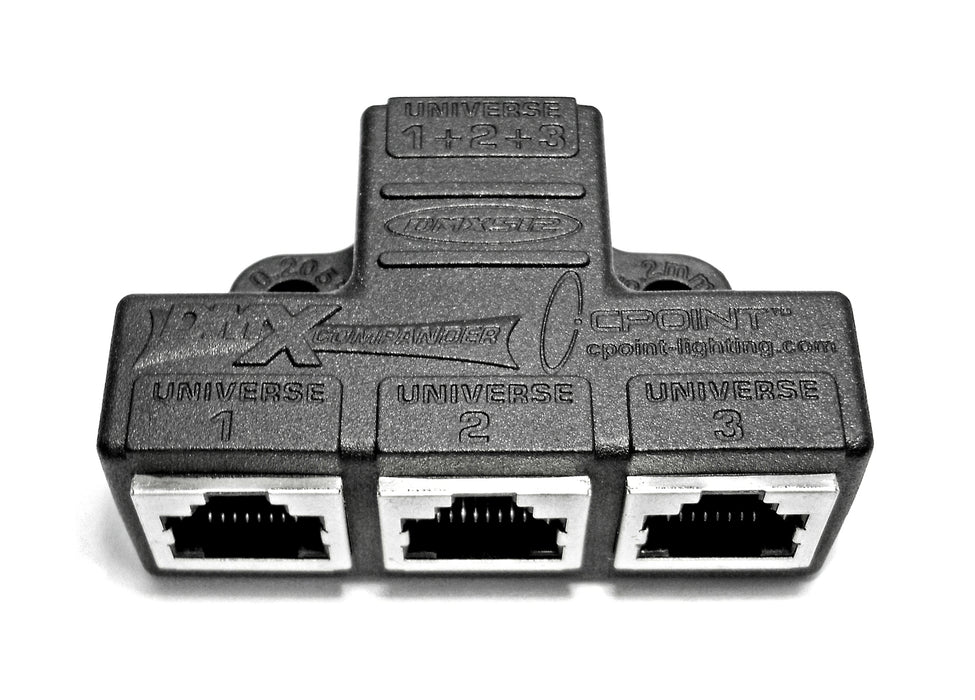 CPoint - DMX One RJ45 to Three RJ45 Adapter