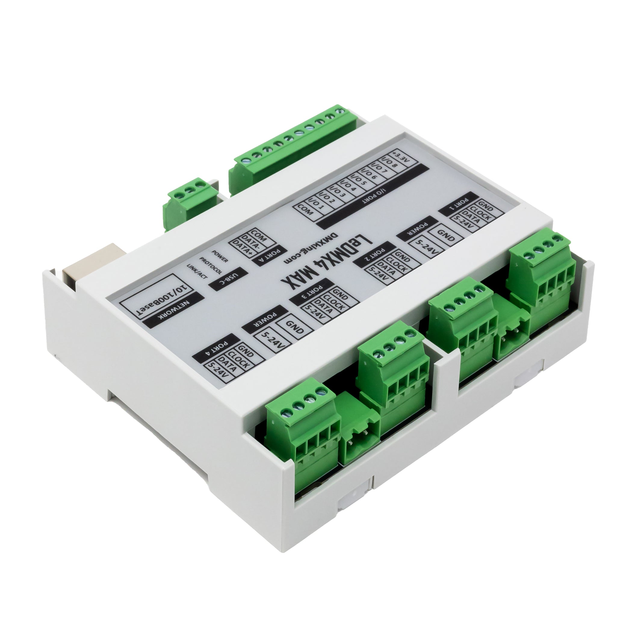 DMXking LeDMX4 MAX - 4 port LED RGB Pixel Controller — DMX Pro Sales