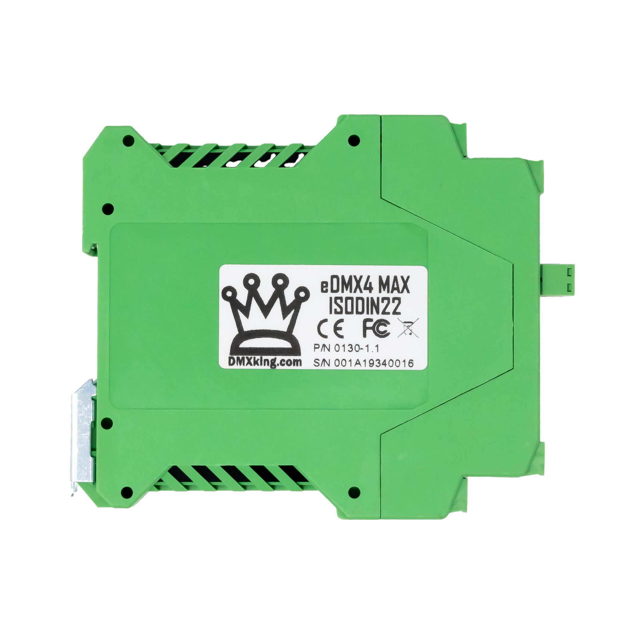 DMXking eDMX4 MAX ISODIN 22.5mm - ArtNet/sACN to DMX Controller — DMX ...